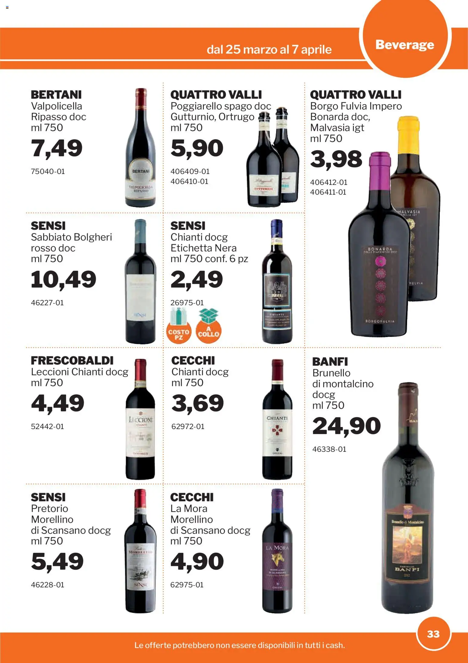 Sogegross volantino - pagina 33 - valido dal 25/03/2026