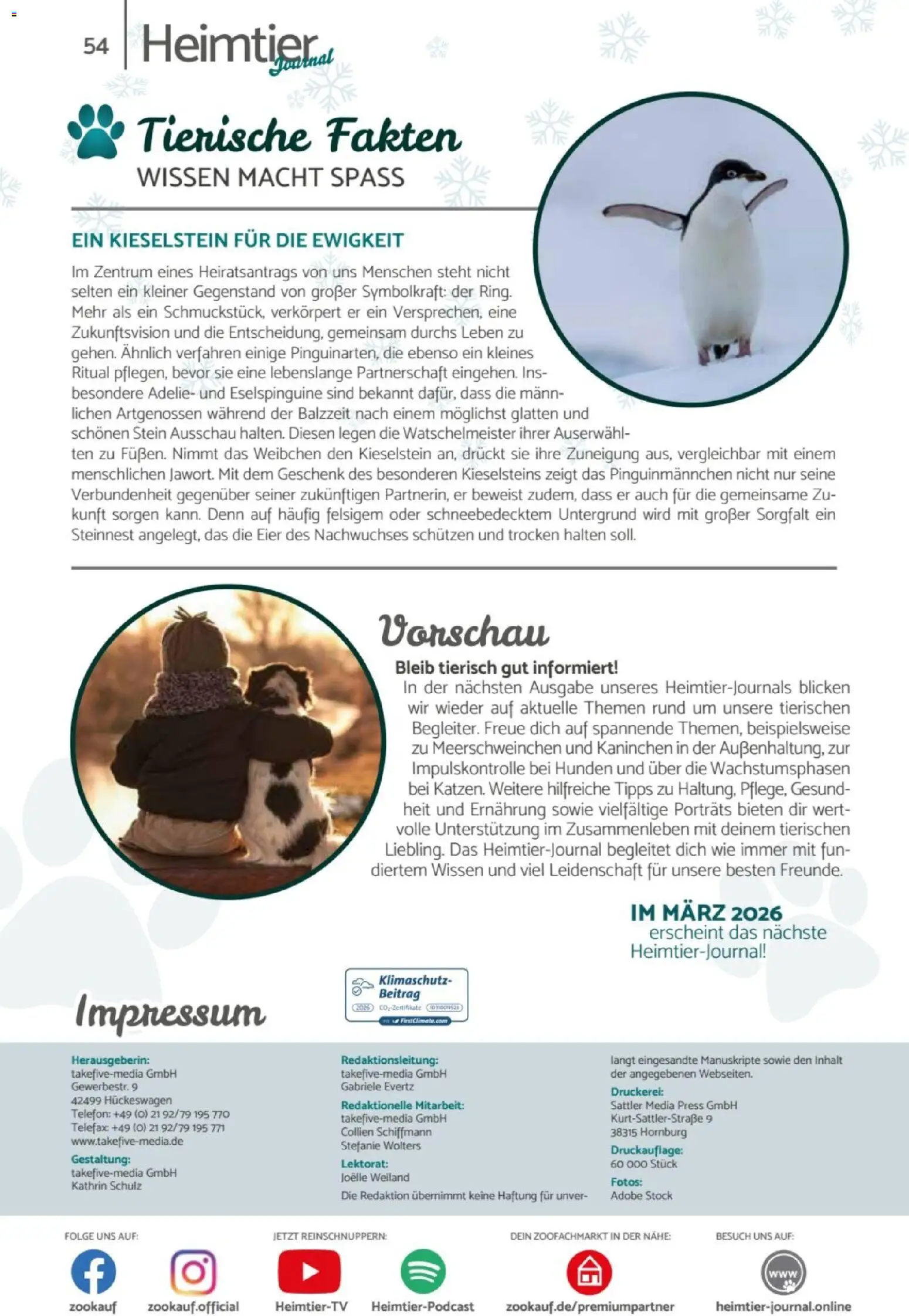 zookauf  Heimtier Journal - Seite 54 - gültig ab 01.02.2026