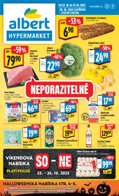 Náhled Albert leták - Hypermarket platný od 22.10.2025