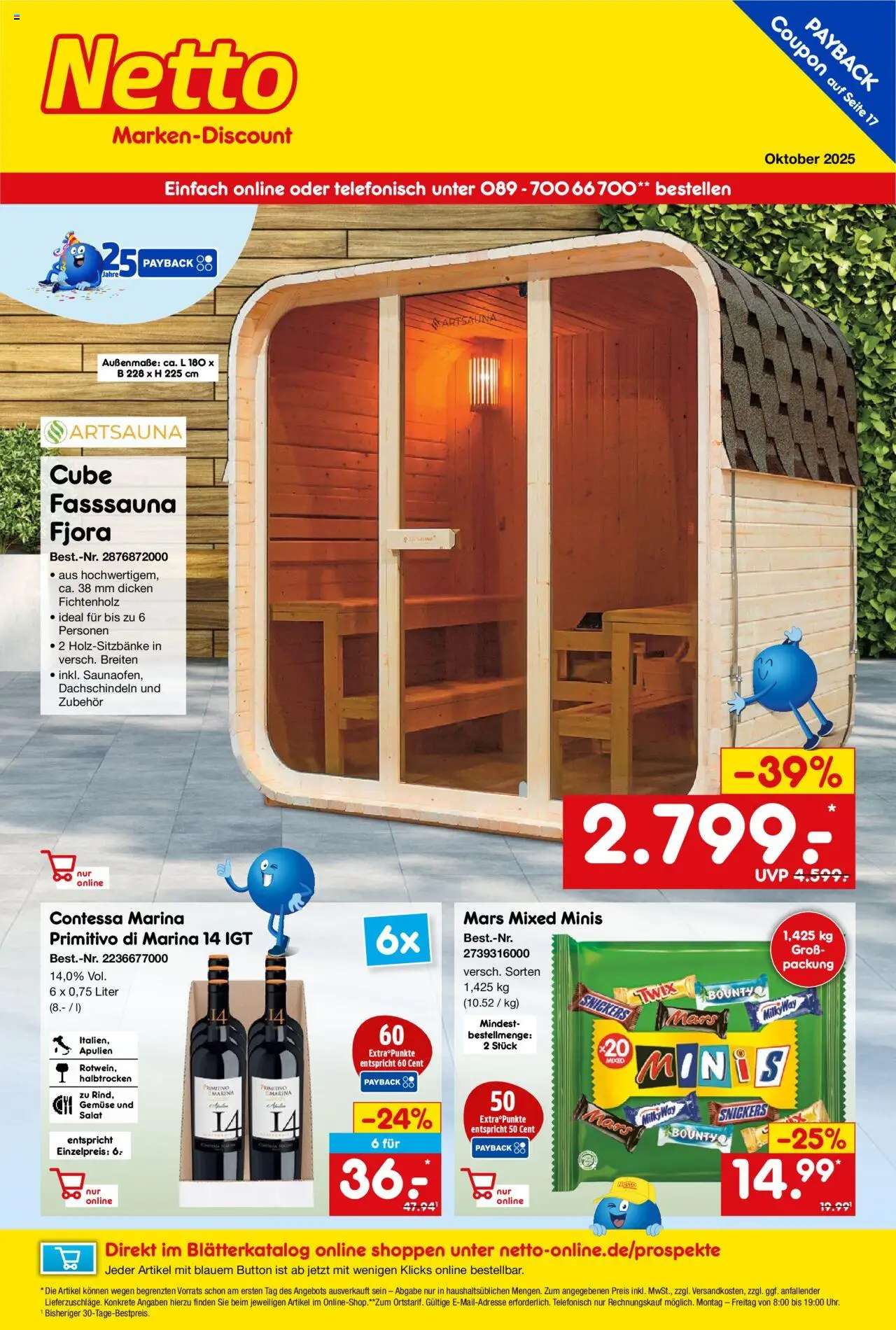 Netto Marken-Discount Online-Angebote Oktober - Seite 1 - gültig ab 01.10.2025