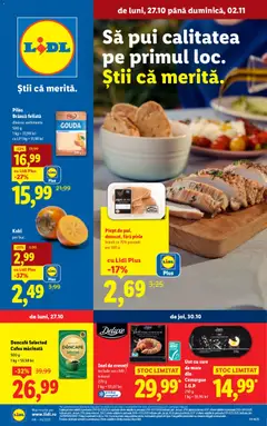 Catalog Lidl valabil de la 27.10.2025