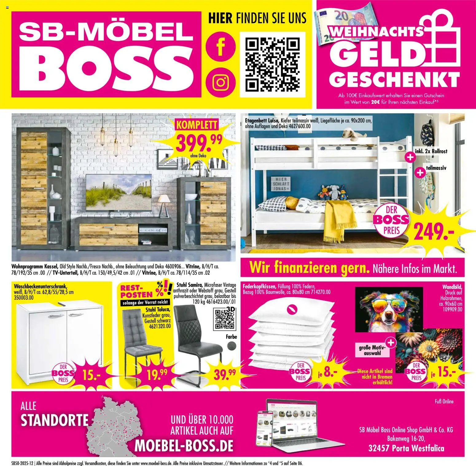 SB Möbel Boss Prospekt 	 - Seite 12 - gültig ab 06.12.2025