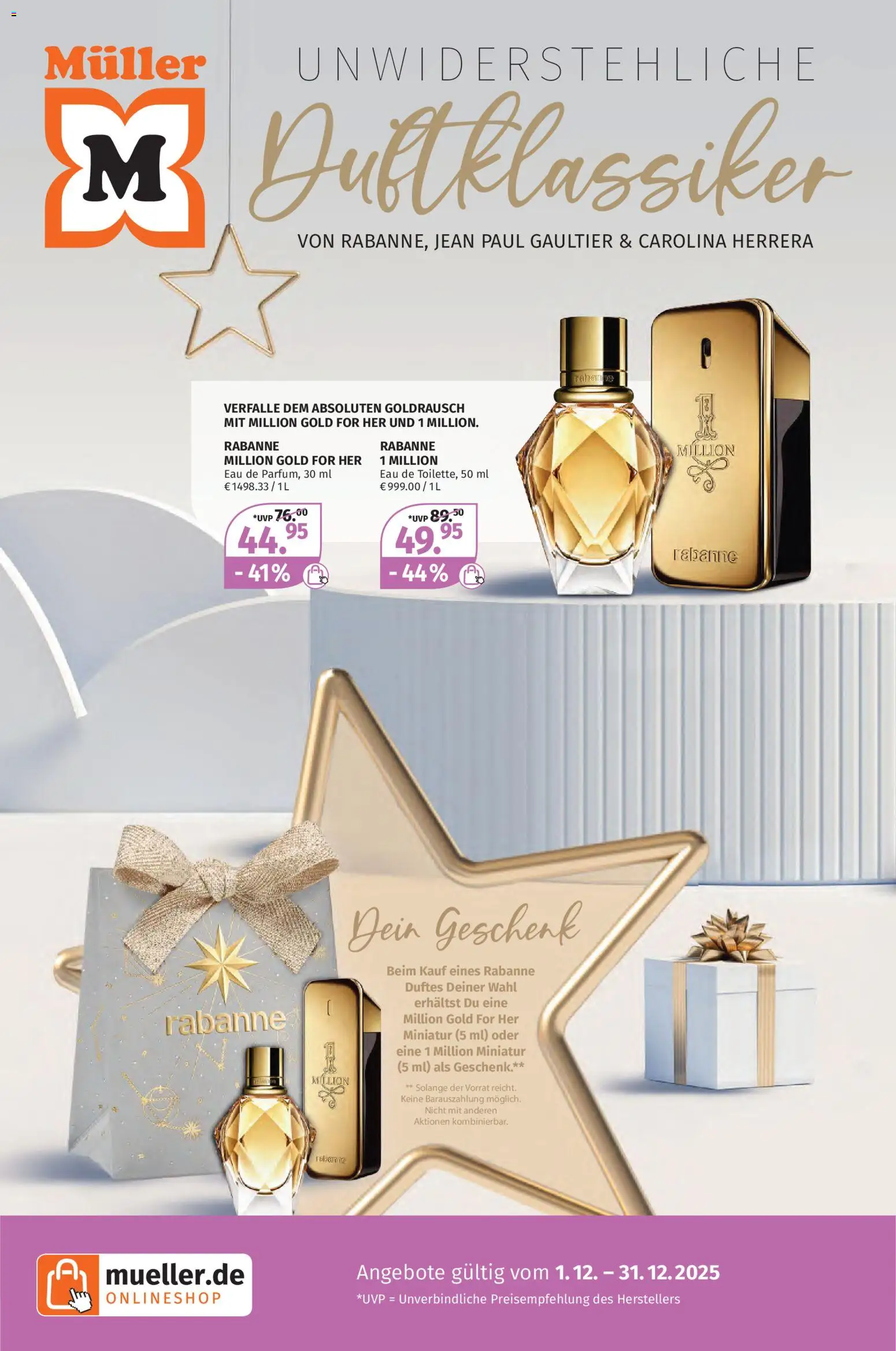 Müller Unwiderstehliche Duft-Klassiker - Seite 13 - gültig ab 01.12.2025