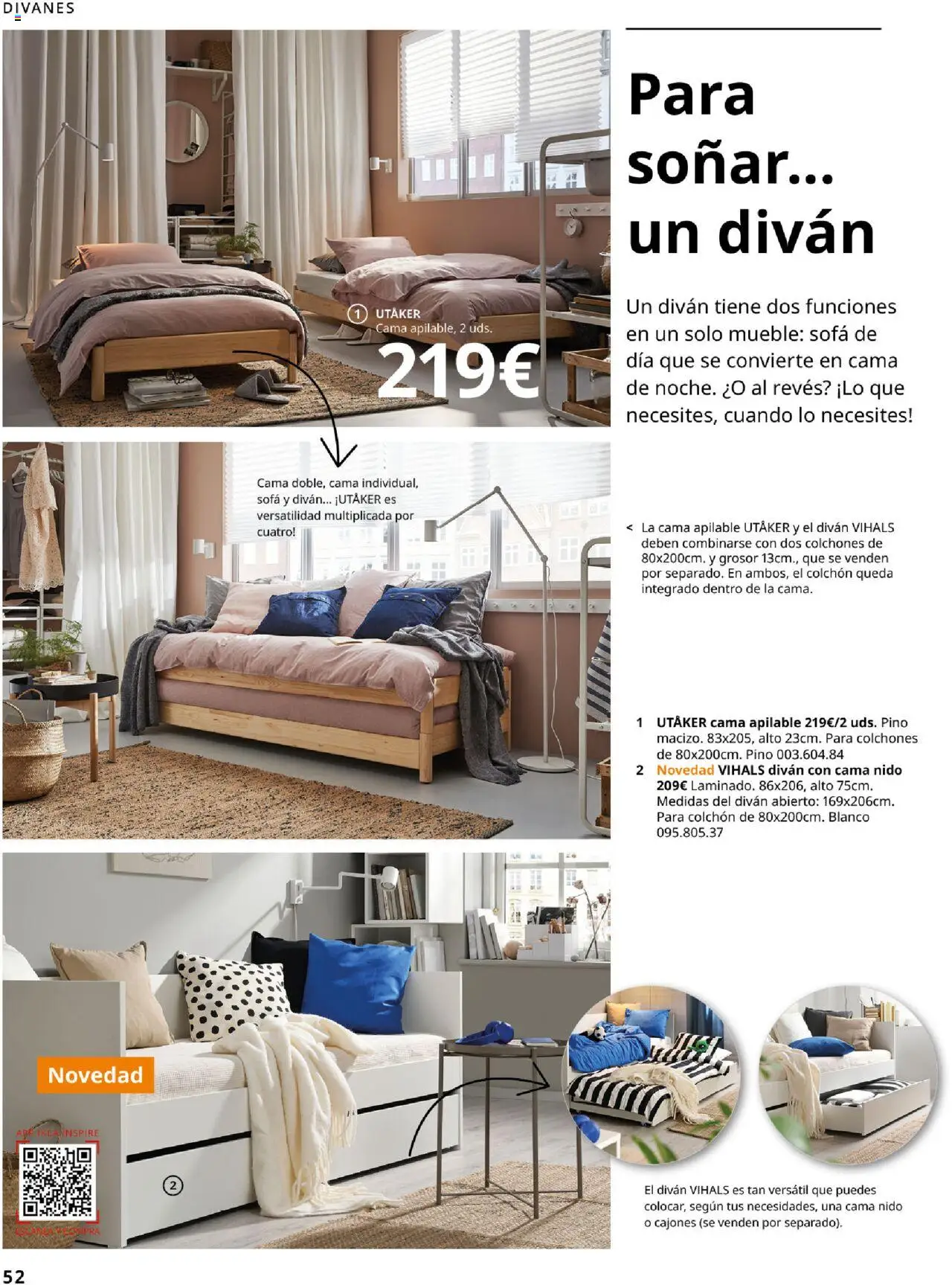 Catálogo IKEA Dormitorios - Página de 52 - Válido desde 01/09/2025
