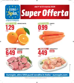 Anteprima Eurospin volantino Super Offerta valida dal 01/03/2026