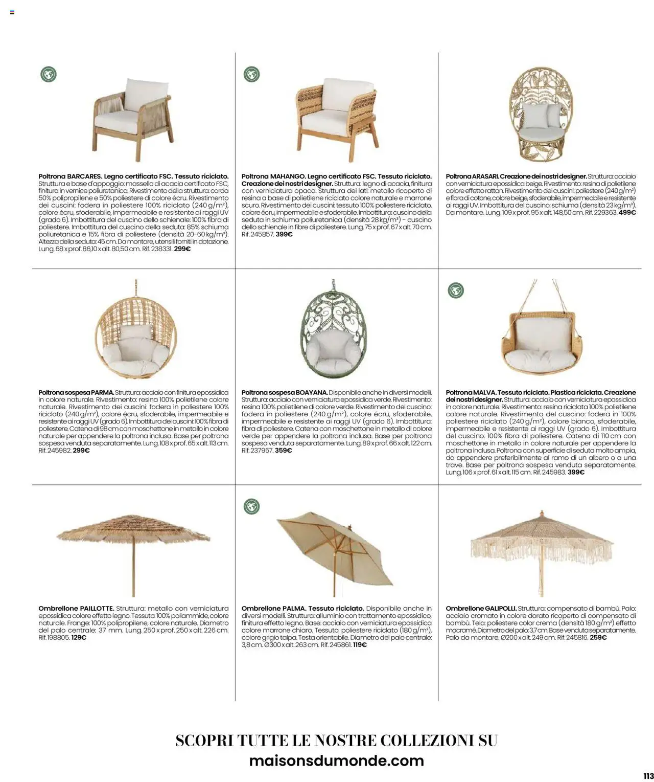 Volantino Maisons du Monde	 - pagina 115 - valido dal 17/03/2025