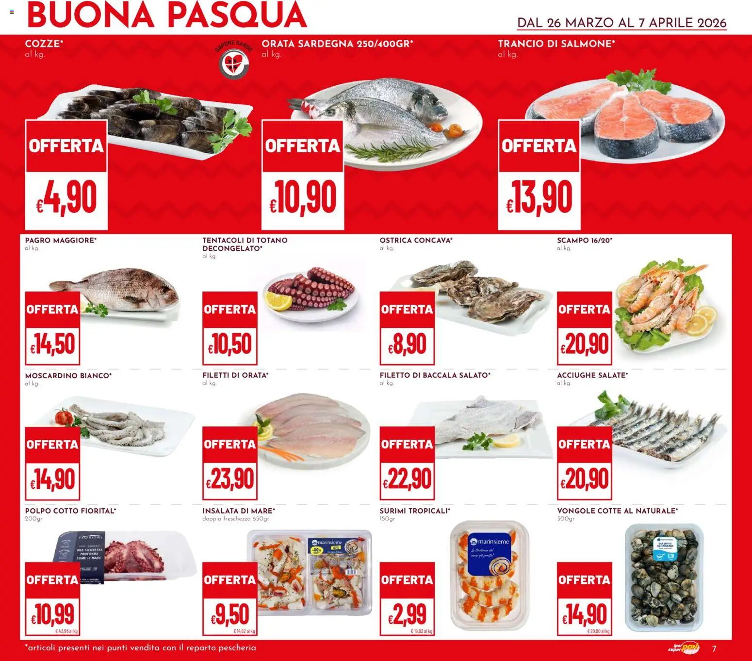 Pan volantino - pagina 7 - valido dal 26/03/2026