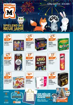 Vorschau Müller Prospekt 	 gültig ab 21.12.2025