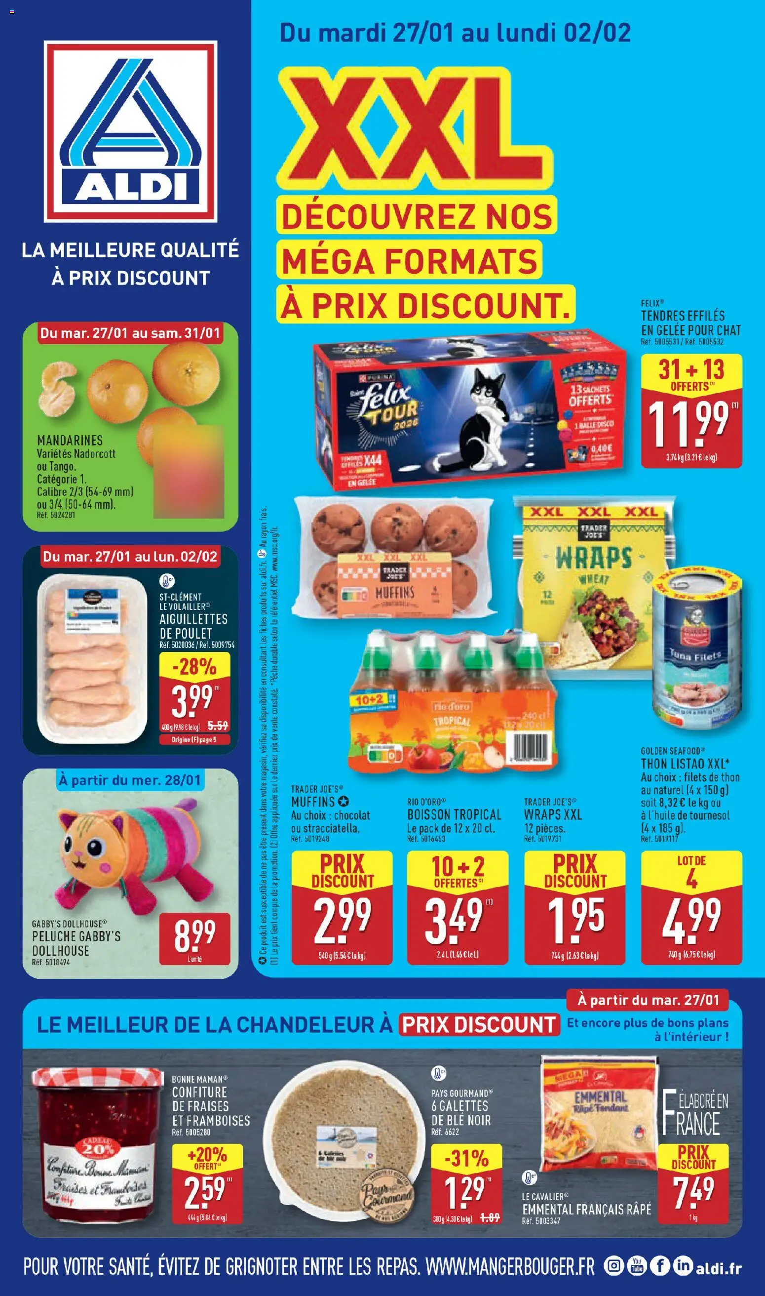 Aldi - Catalogue de la semaine 5 - page 1 - valable à partir du 27/01/2026