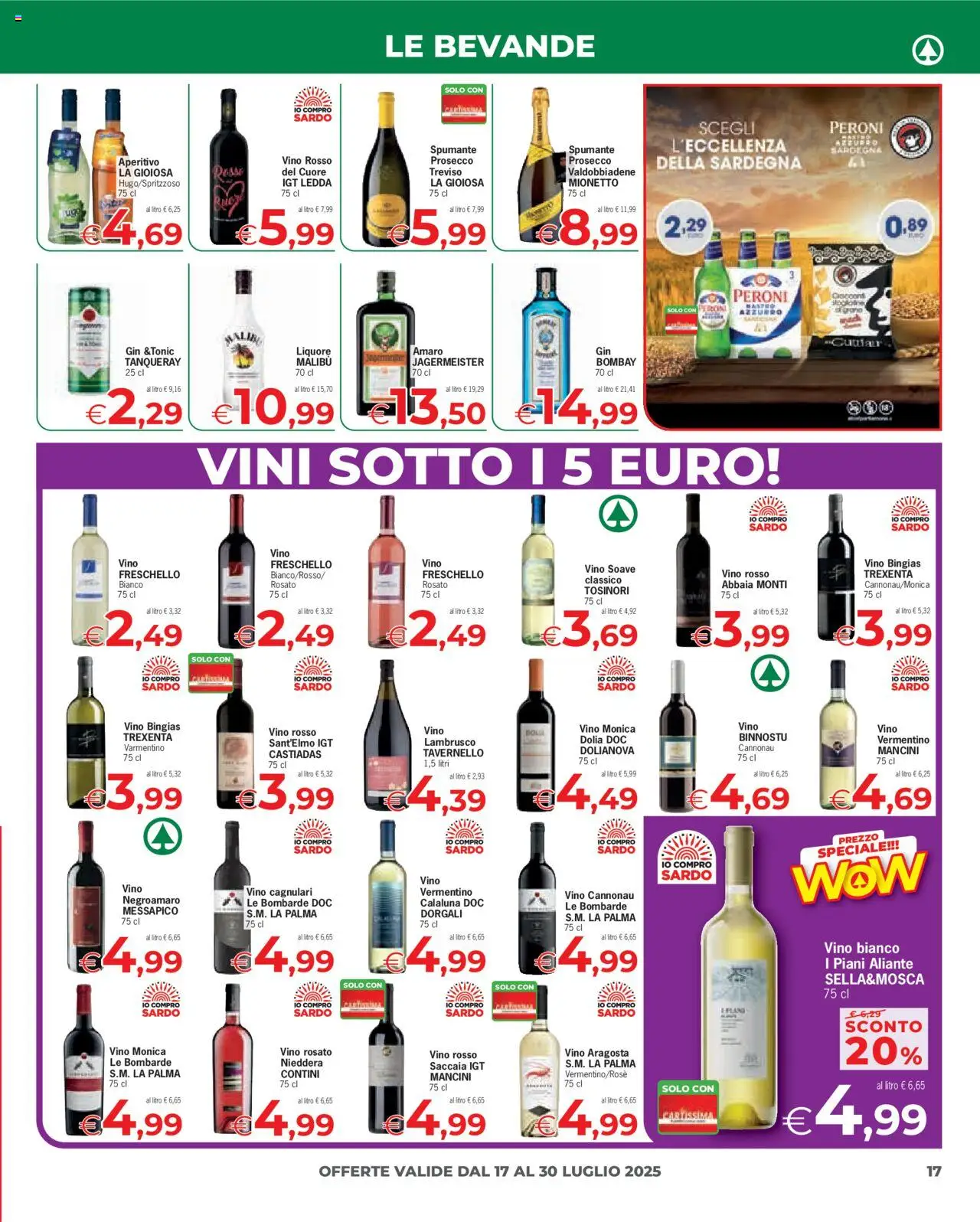 Volantino Eurospar	 - pagina 17 - valido dal 17/07/2025