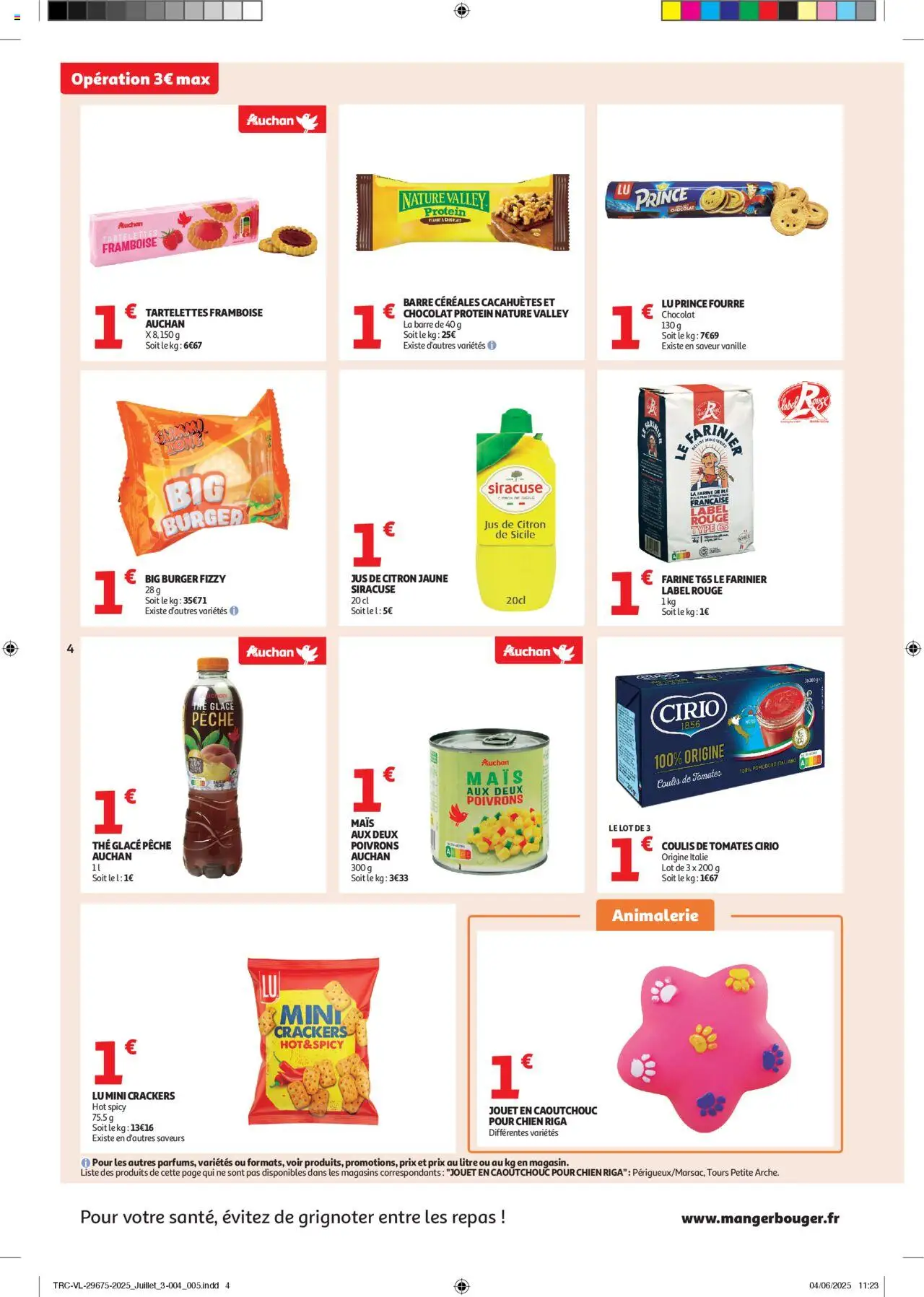 Auchan - C'est parti pour une année moins chère - pagina 4- geldig vanaf 16/07/2025