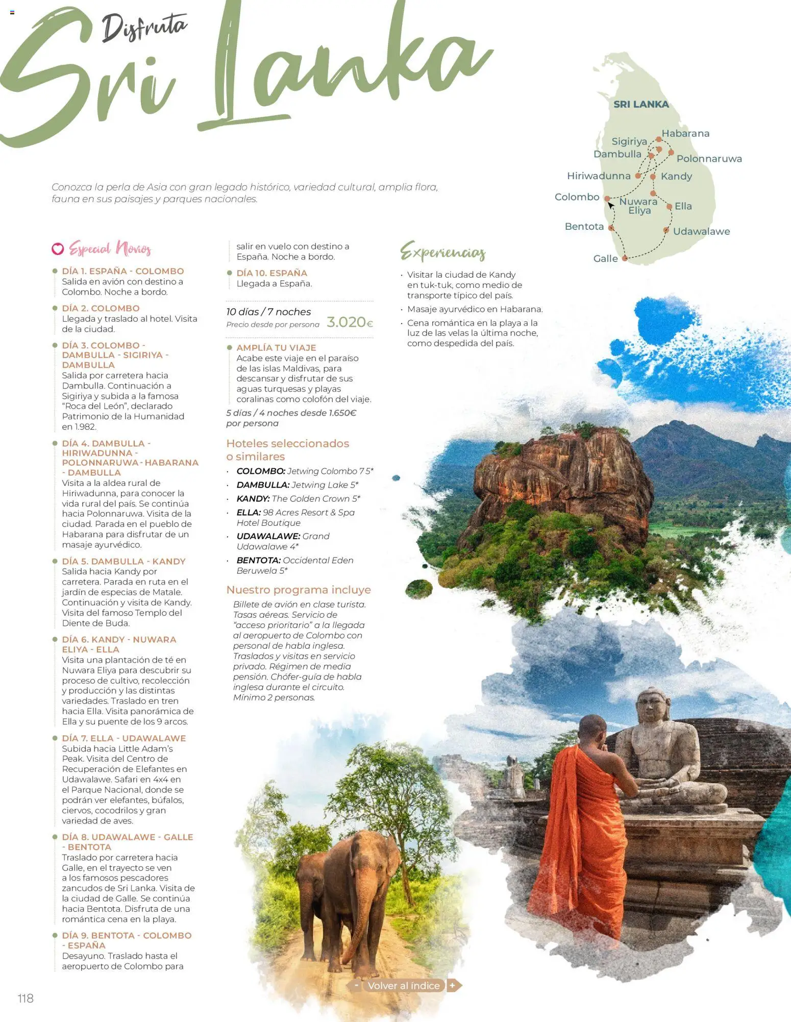 Viajes El Corte Inglés - Catálogo Tourmundial Premium - Página de 120 - Válido desde 01/01/2026