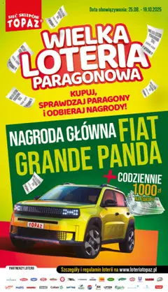 Podgląd Topaz Konkurs - Wielka Loteria Paragonowa ważny od 25.08.2025