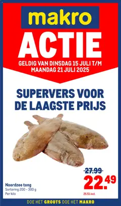 Makro - Versdeals geldig vanaf 15-07-2025