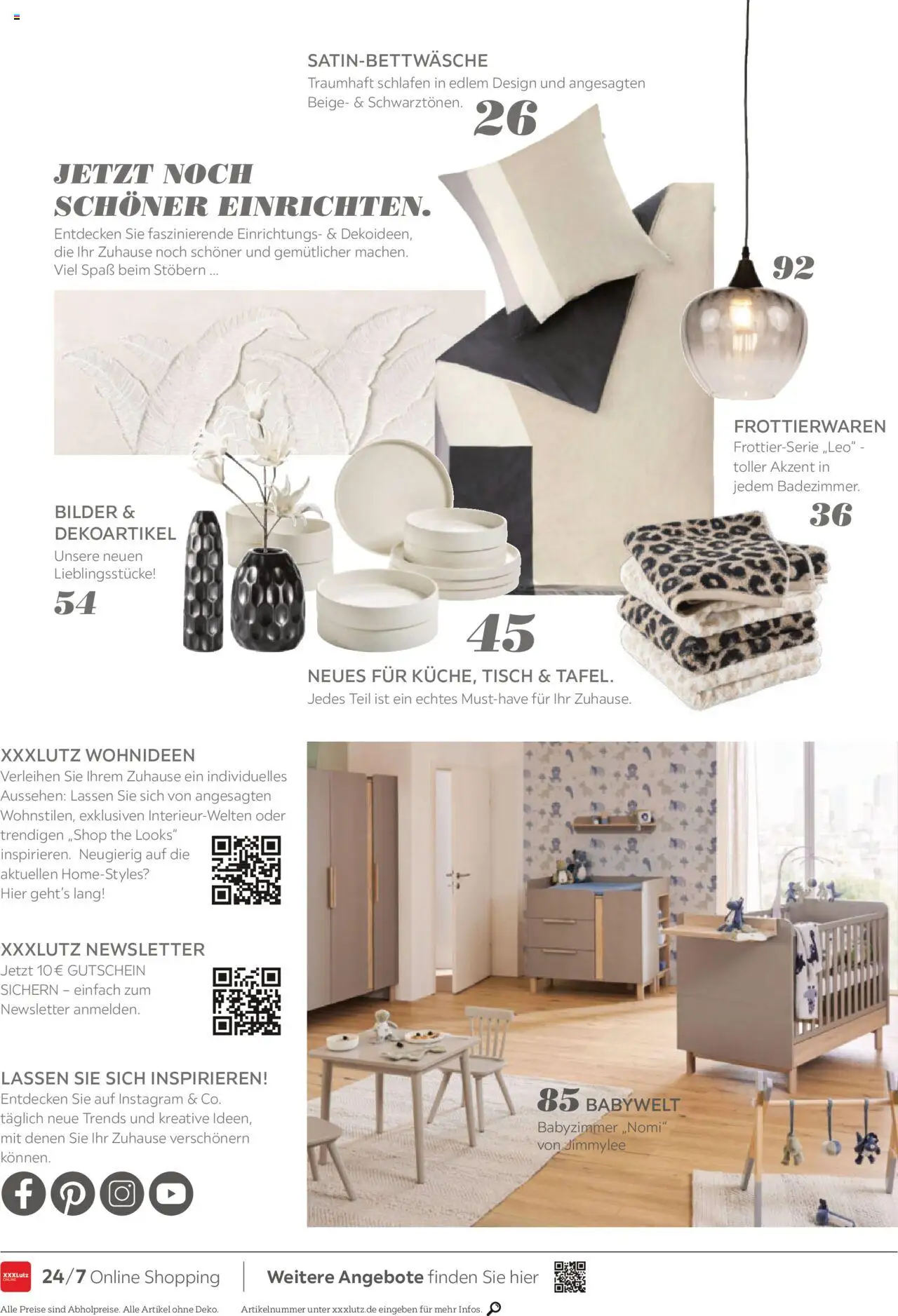XXXL Lutz Magazin Schöner Einrichten - Seite 2 - gültig ab 01.09.2025