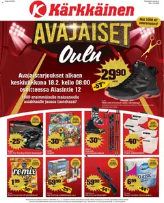 Esikatselu Kärkkäinen - Tarjoukset - Pohjoinen painos voimassa alkaen 18/02/2026