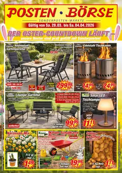 Vorschau Posten Börse Prospekt 	 gültig ab 28.03.2026