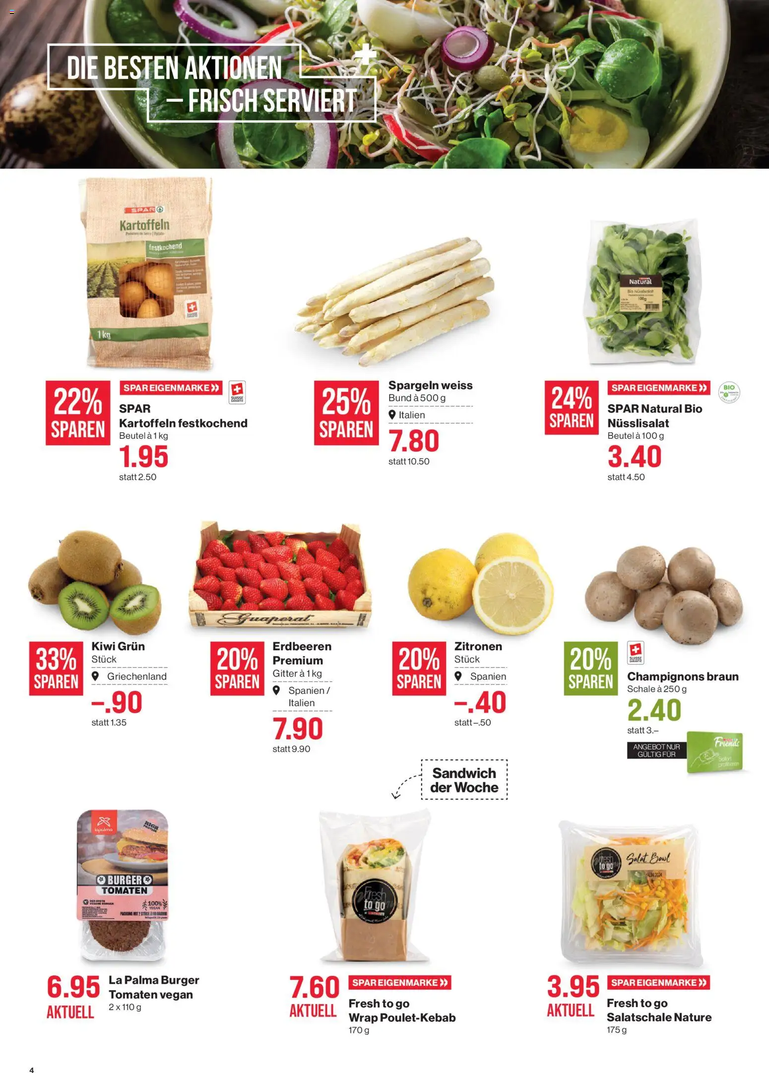 SPAR aktionen - page 4- valid from 26.03.2026