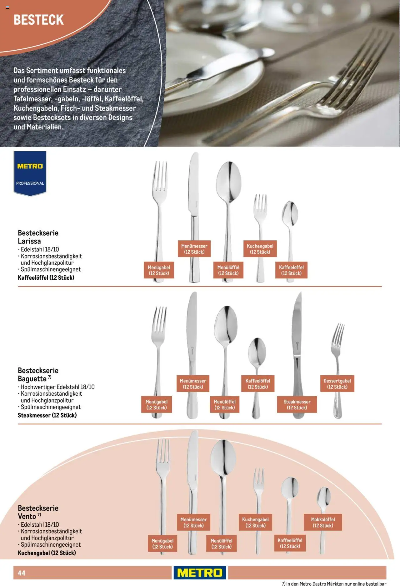 Metro Non Food Sortiment - Seite 44 - gültig ab 01.10.2025