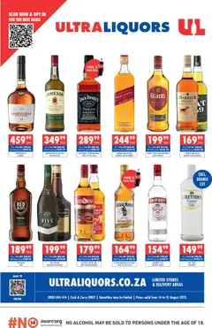 Preview Ultra Liquors Specials valid from 16/08/2025