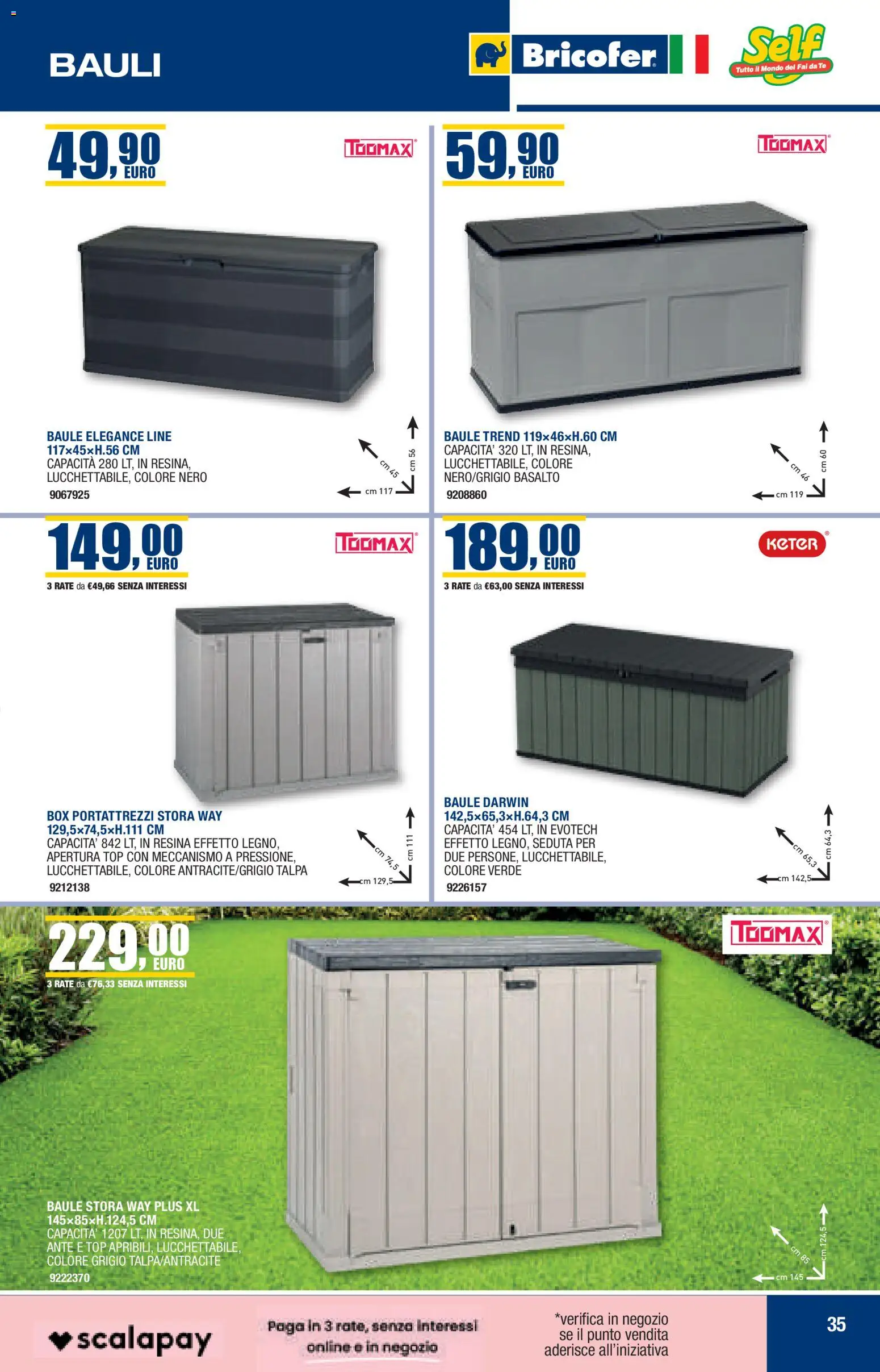 Online Catalogo Autunno Inverno Self - pagina 35 - valido dal 22/10/2025