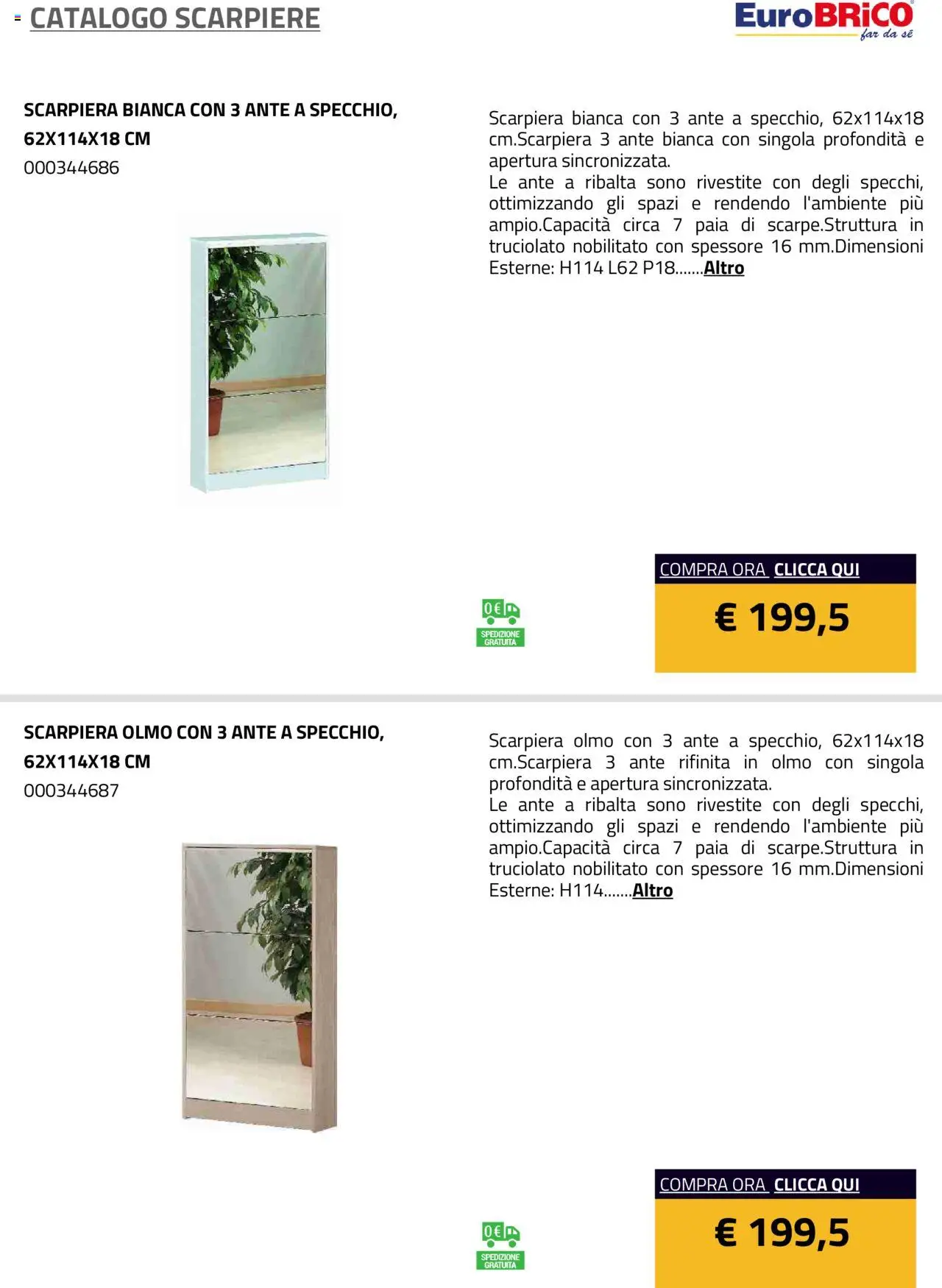 Eurobrico Scarpiere catalogo - pagina 18 - valido dal 23/07/2025