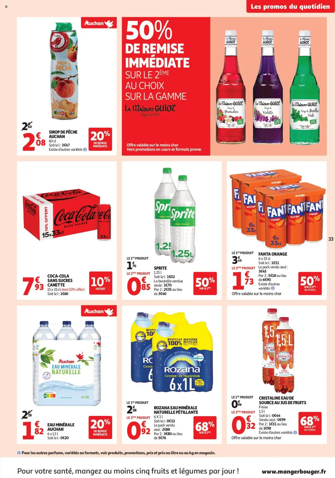 Auchan folder / publicité - pagina 33- geldig vanaf 16/07/2025