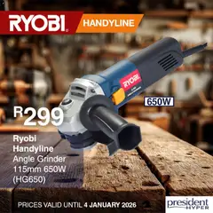 Preview President Hyper - Ryobi Specials valid from 01/12/2025