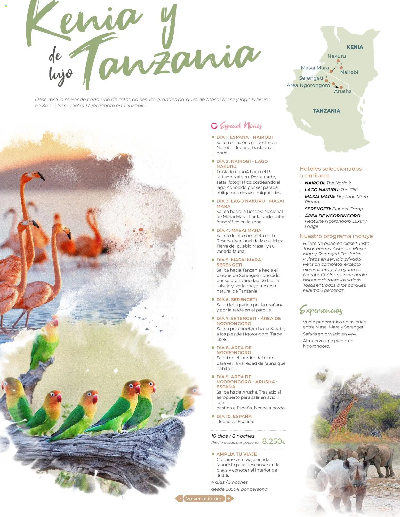 Viajes El Corte Inglés - Catálogo Tourmundial Premium - Página de 93 - Válido desde 01/01/2026