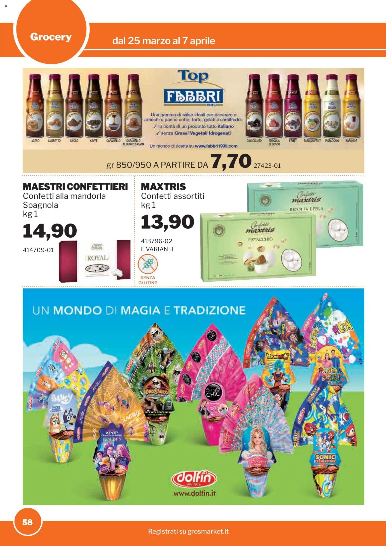 Sogegross volantino - pagina 58 - valido dal 25/03/2026