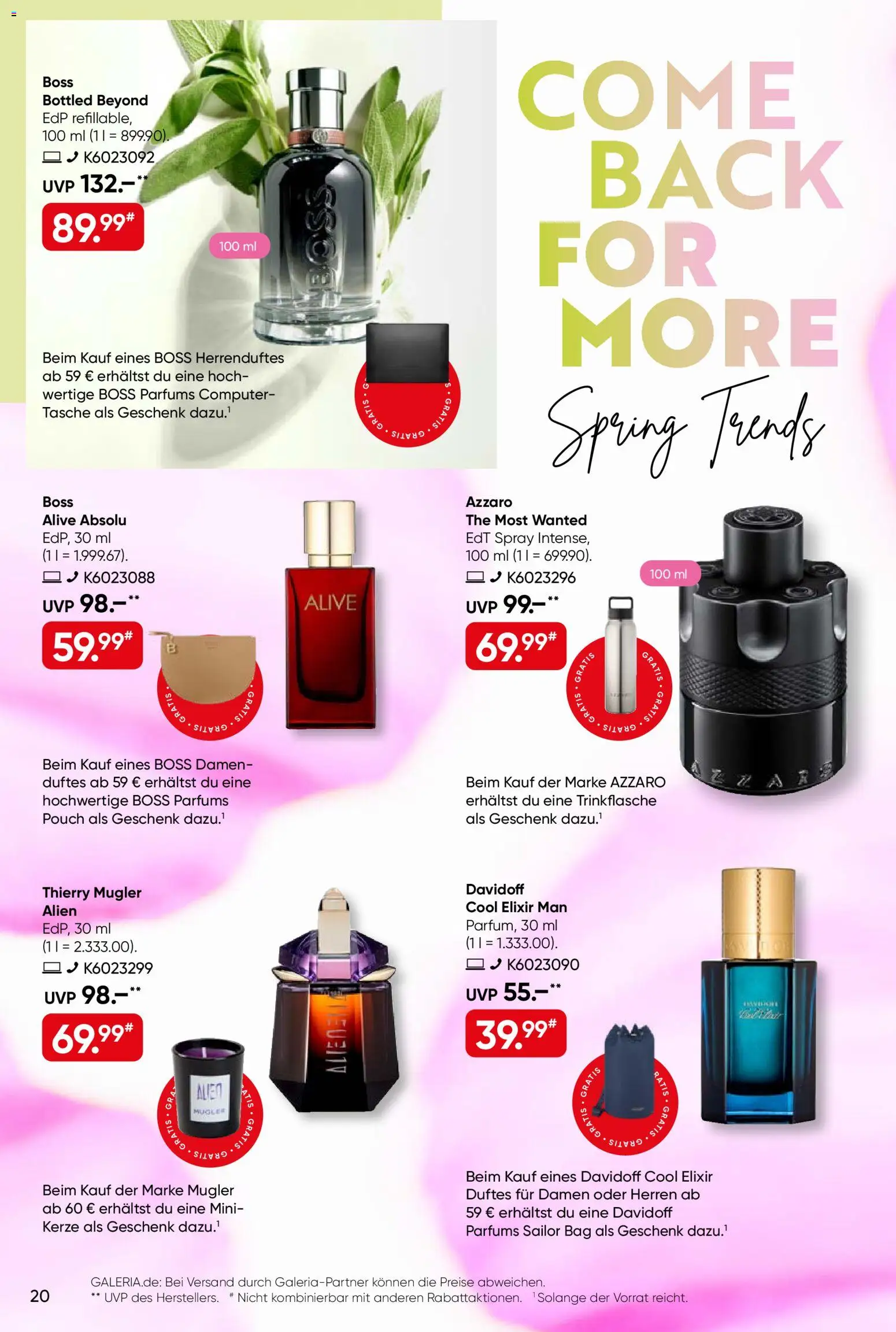 Galeria Karstadt Kaufhof Prospekt 	 - Seite 20 - gültig ab 04.03.2026