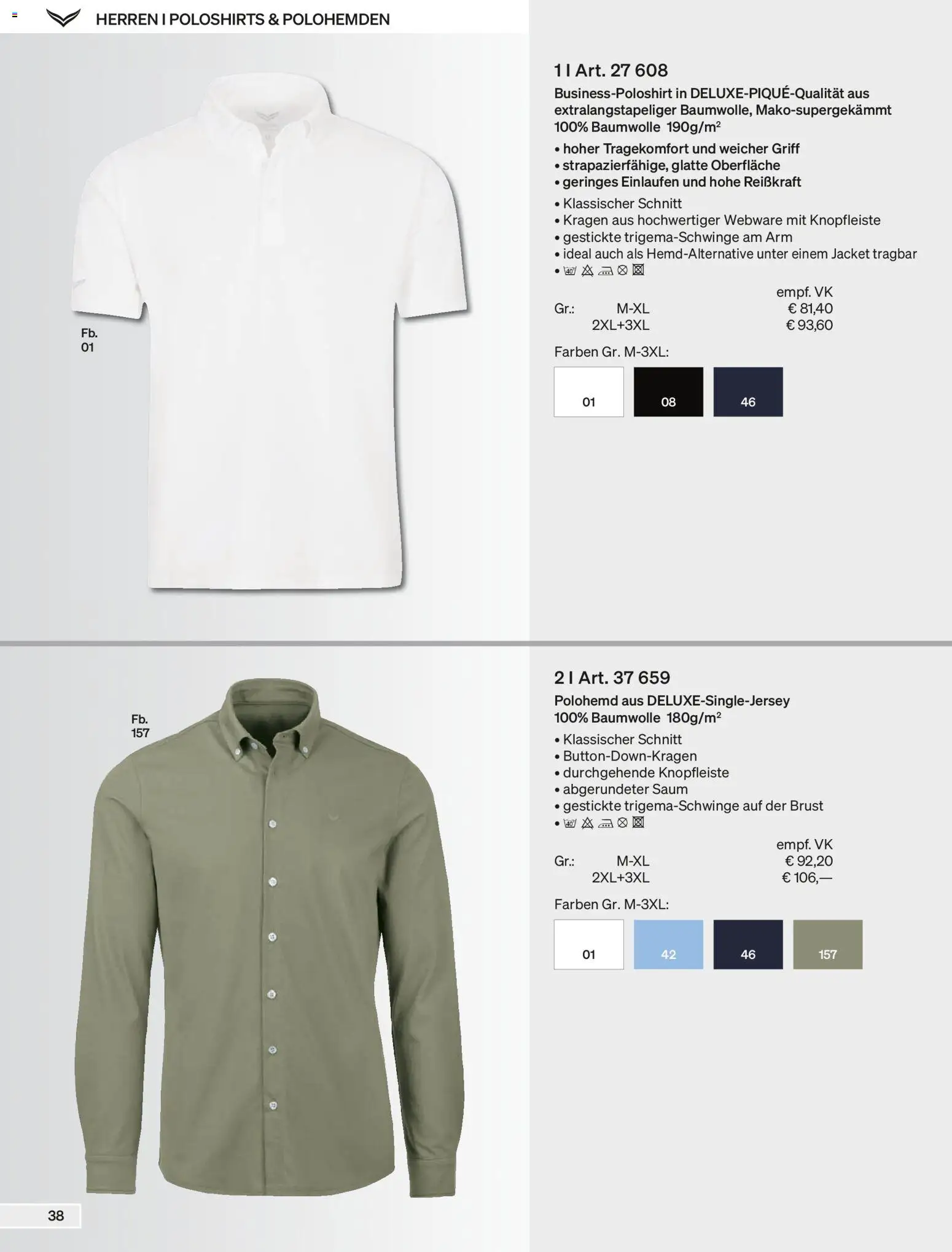 Trigema Prospekt - Seite 38 - gültig ab 01.02.2026