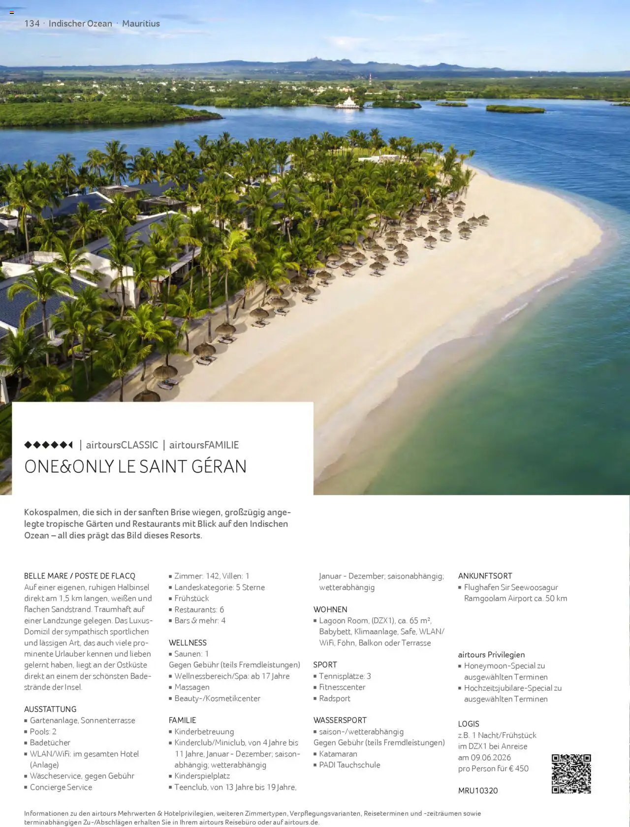 TUI airtours Katalog  Erstklassige Fernreisen 2025/26 - Seite 134 - gültig ab 01.11.2025