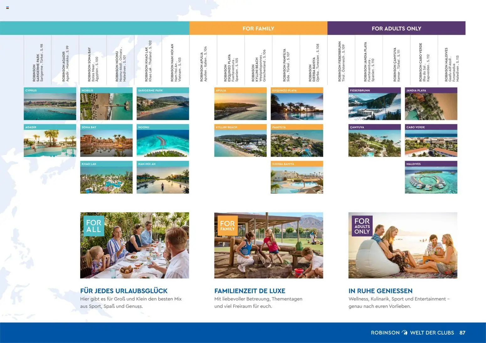 Aida ROBINSON Ganzjahreskatalog 2025/26 - Seite 87 - gültig ab 30.10.2025