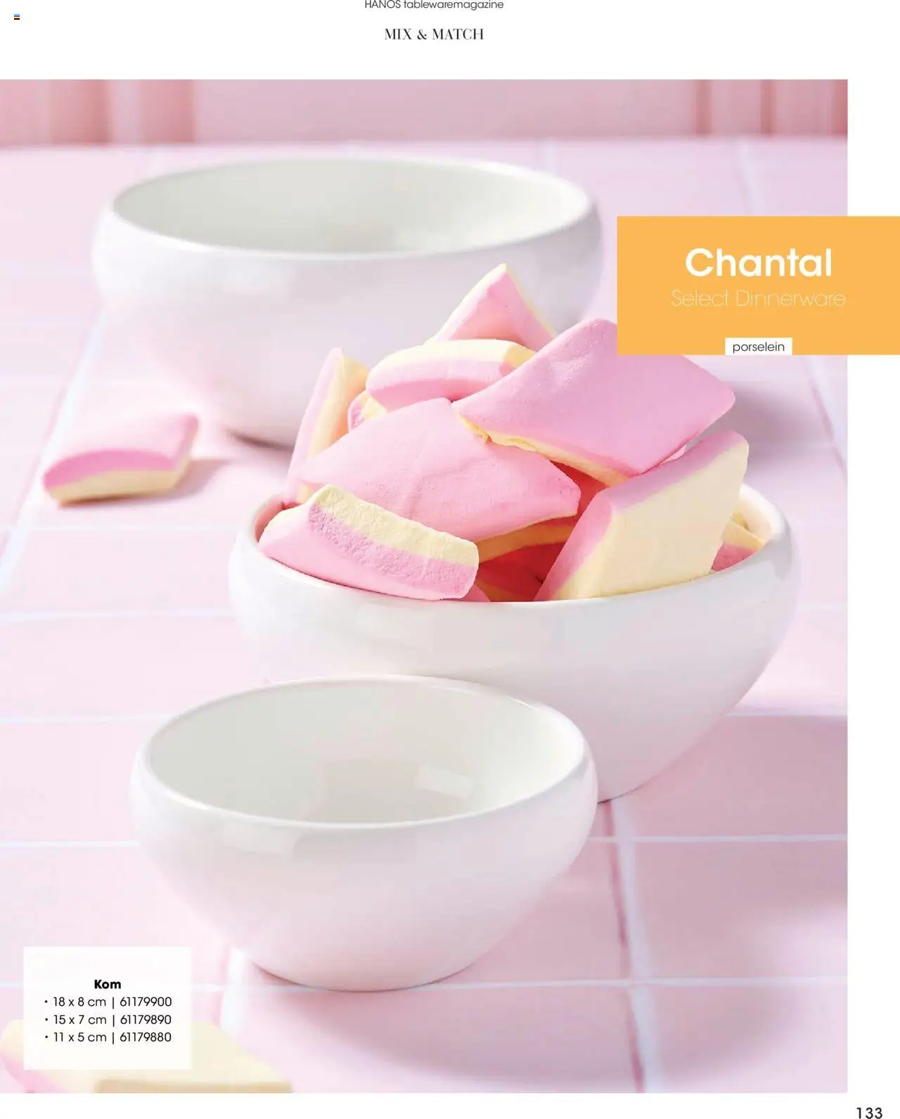 Hanos - Tableware magazine 2025-2026 - page 133- valid from 01-09-2025