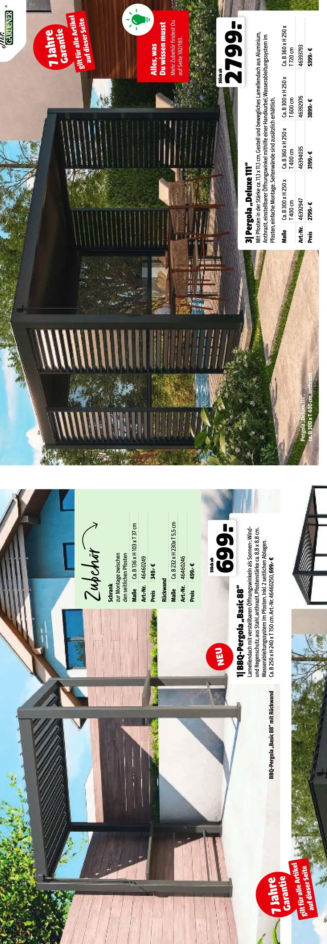 Hagebau Katalog Gartengestaltung - Seite 180 - gültig ab 01.03.2025