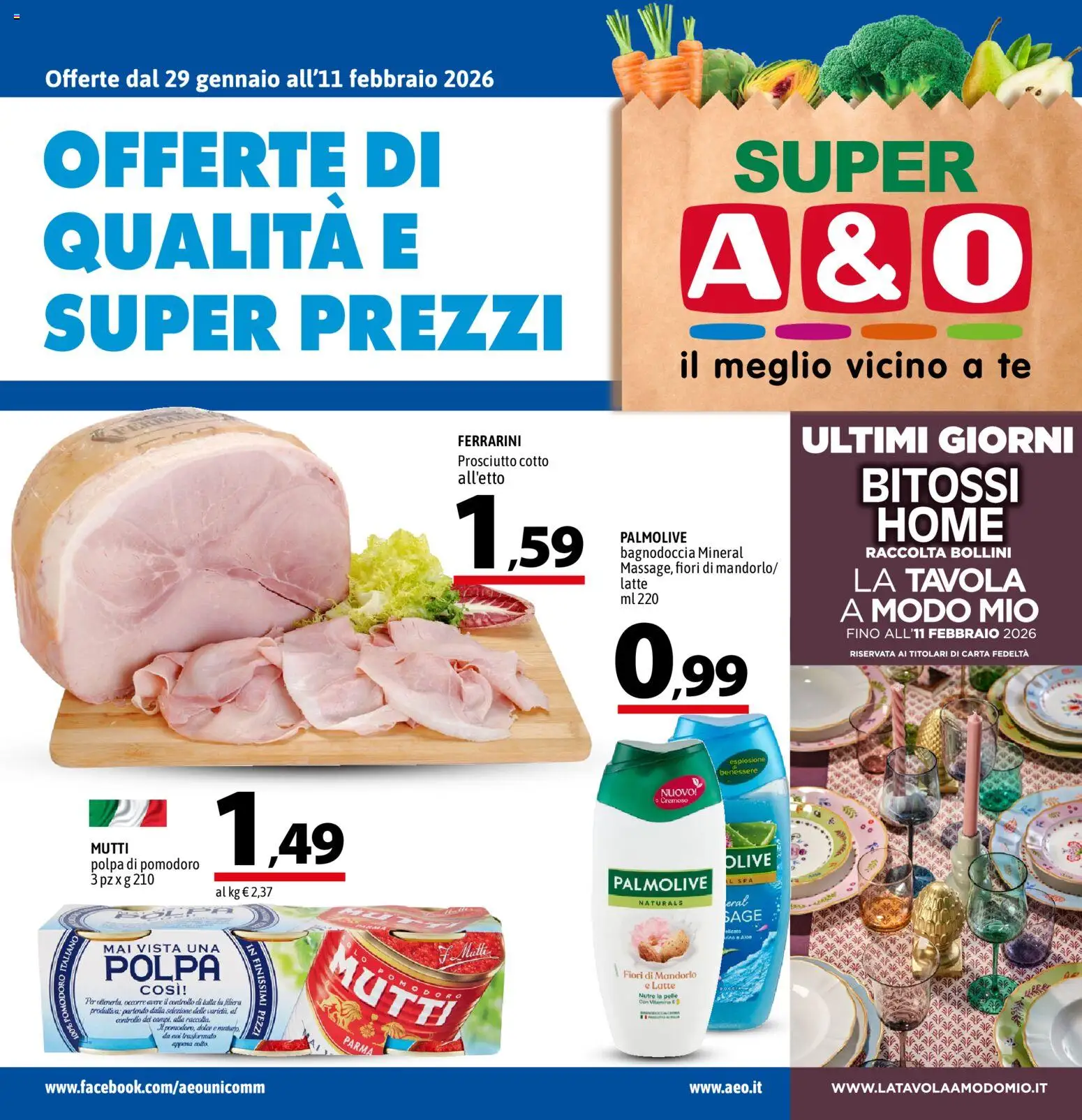 A&O Supermercato catalogo - pagina 1 - valido dal 29/01/2026