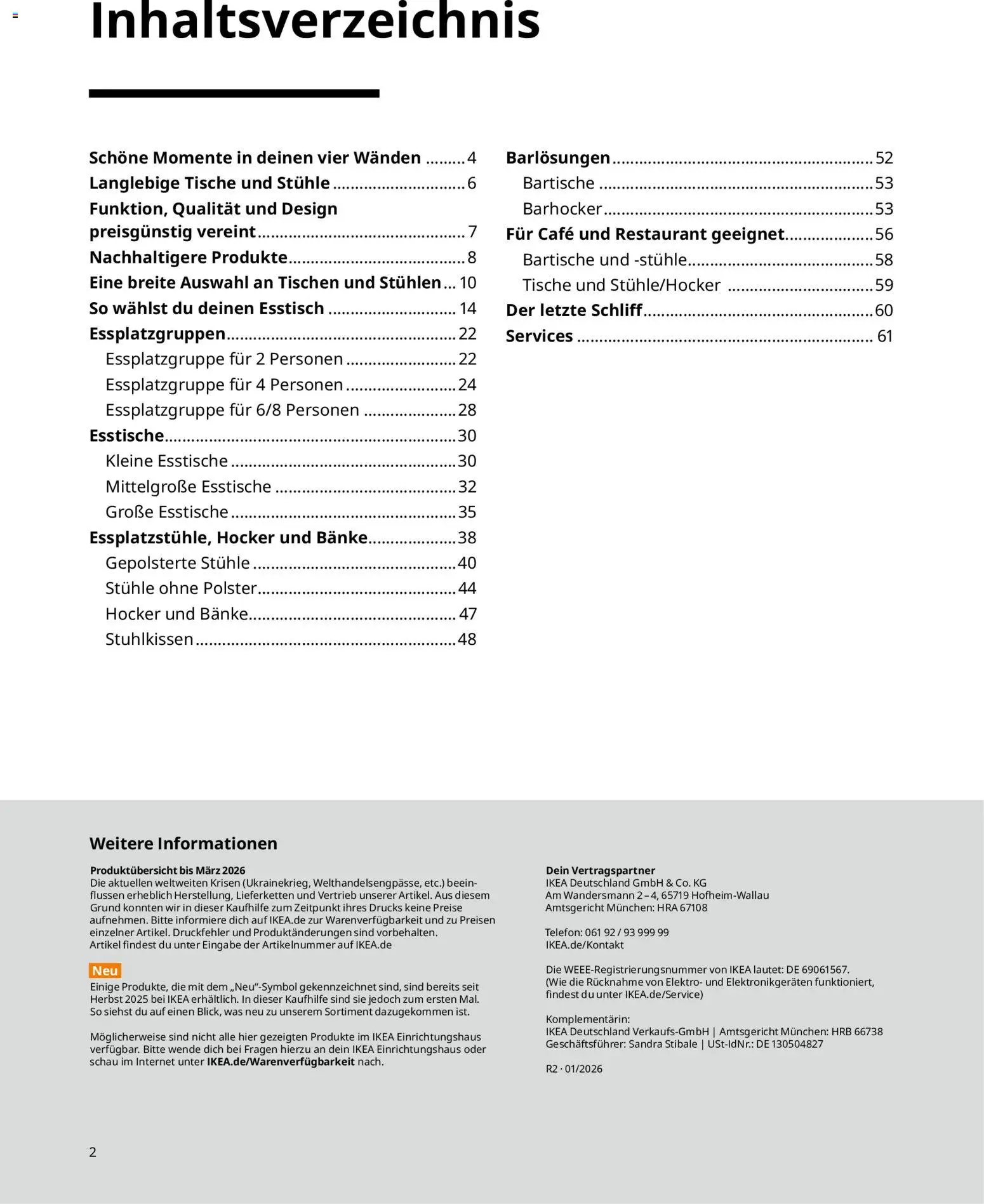 Ikea Essplatz - Seite 2 - gültig ab 02.01.2026