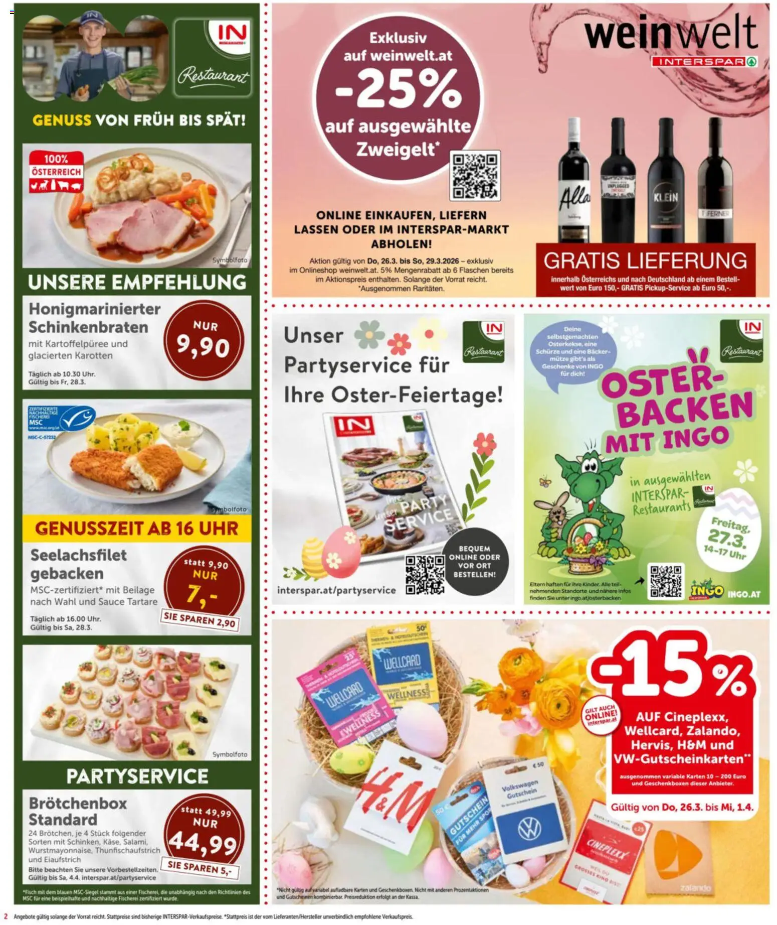 Interspar - Flugblatt - page 2- valid from 26.03.2026