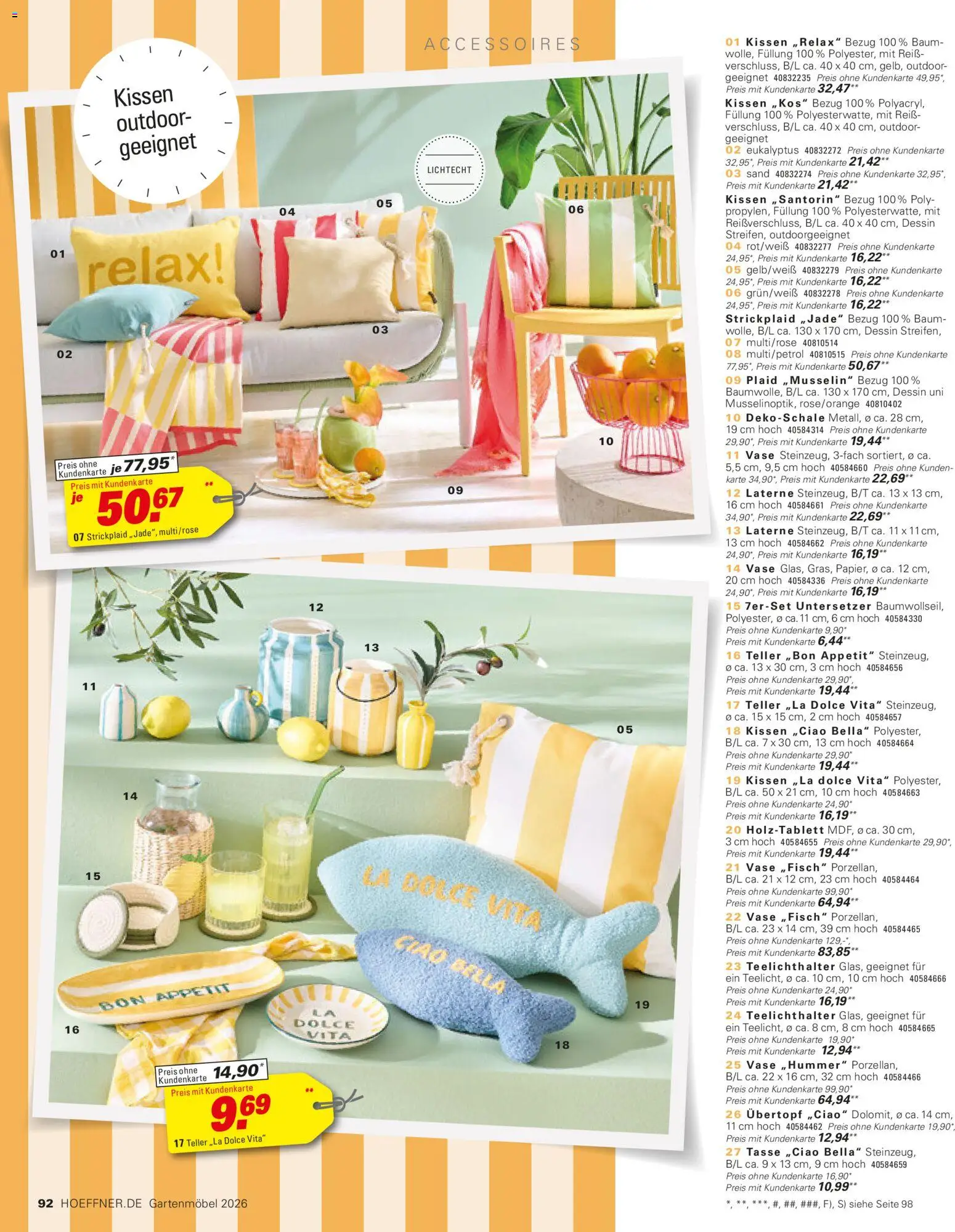 Höffner Prospekt Gartenmöbel - Seite 92 - gültig ab 27.03.2026