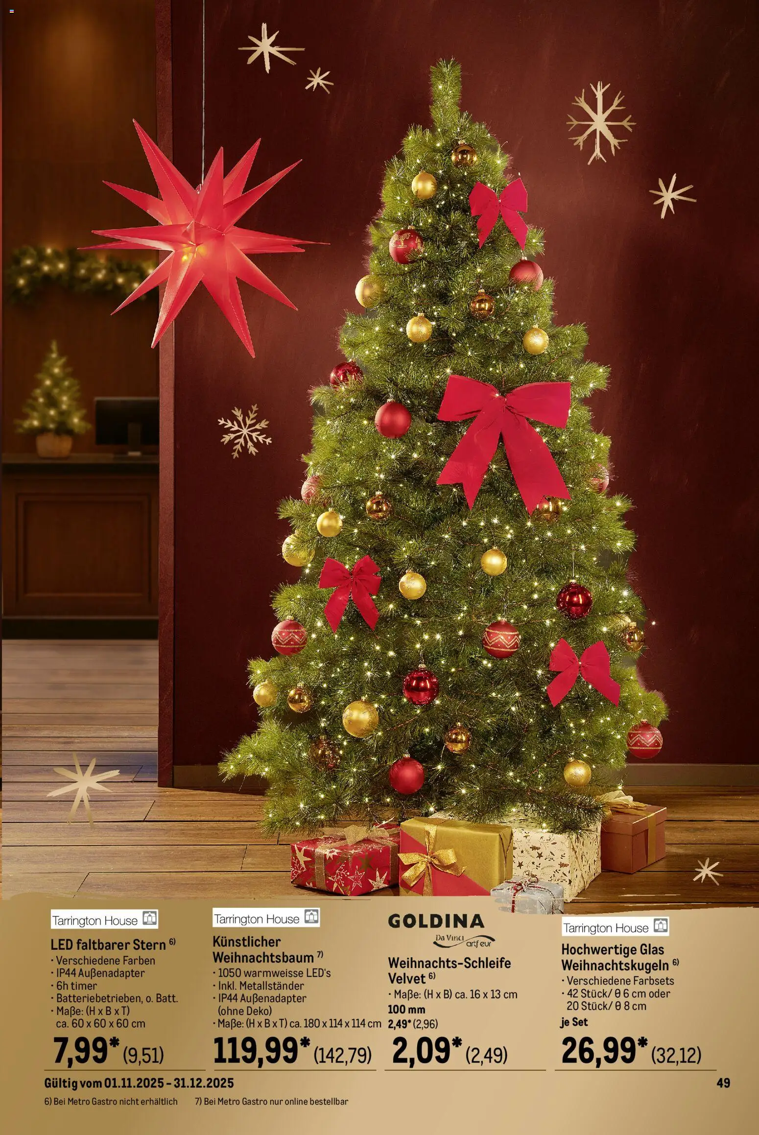 Metro Saisonkatalog Festliche Momente - Seite 57 - gültig ab 01.11.2025