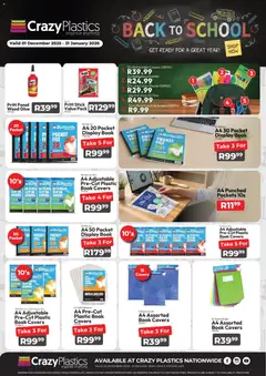 Preview Crazy Plastics - Back To School valid from 01/12/2025