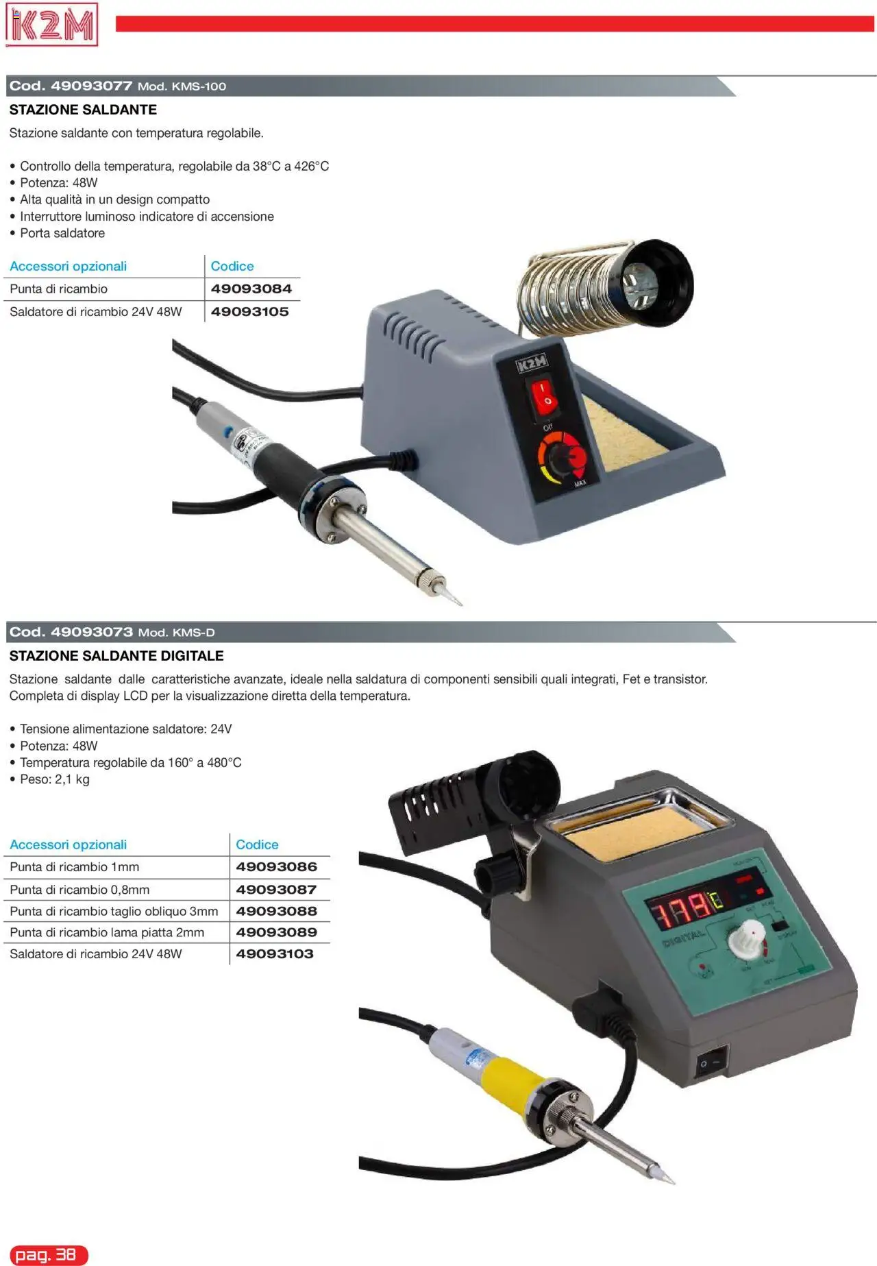 GBC K2M catalogo - pagina 38 - valido dal 31/05/2025