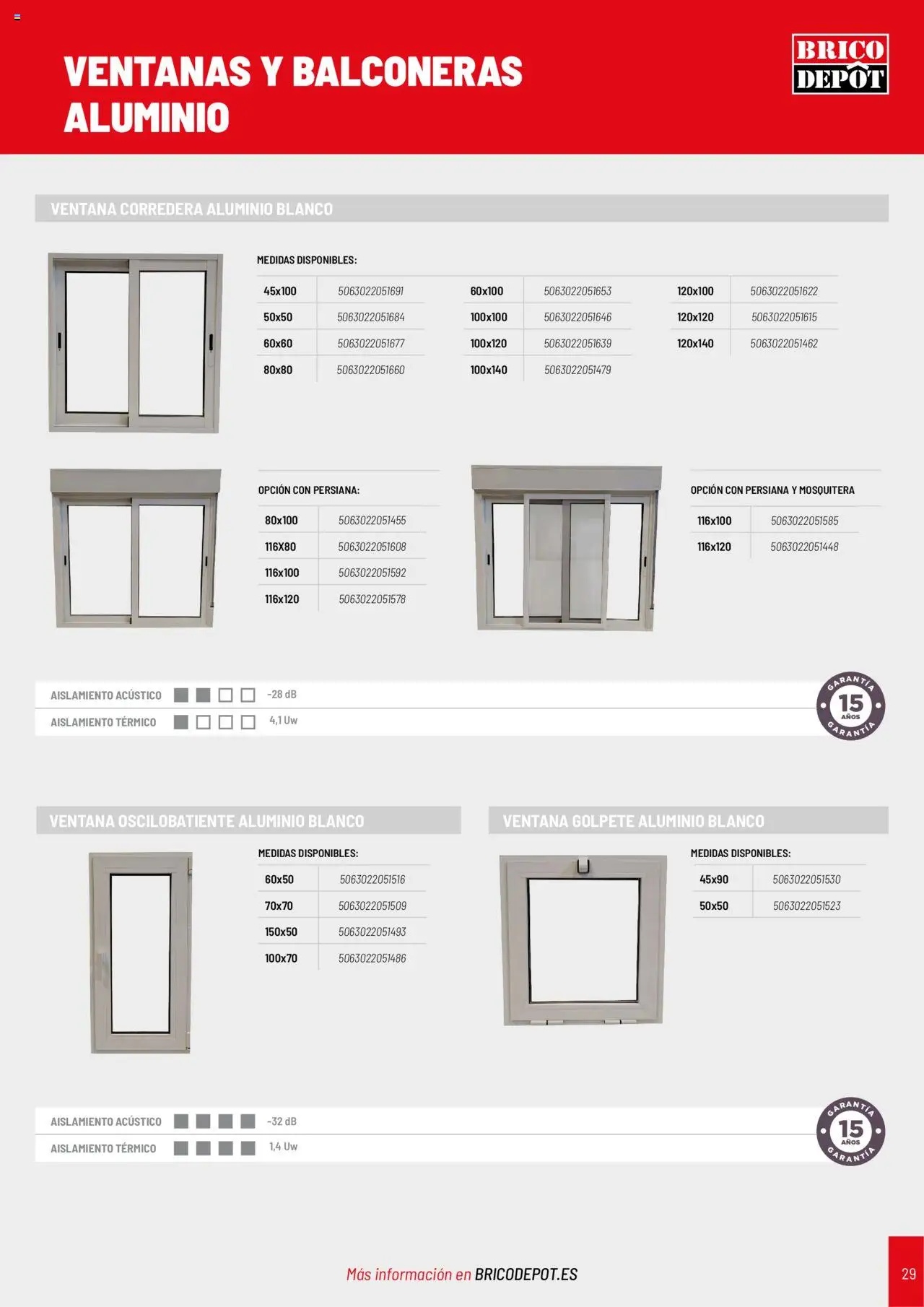 Brico Depôt Puertas y ventanas - Página de 29 - Válido desde 23/07/2025