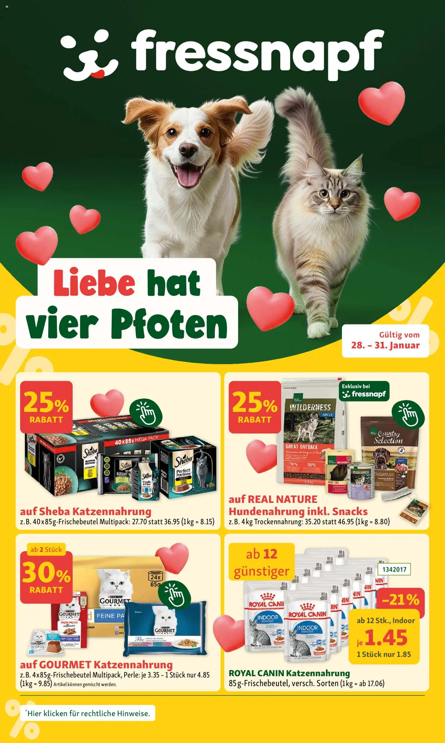 Fressnapf Aktionen - Seite 1- gültig ab 28.01.2026