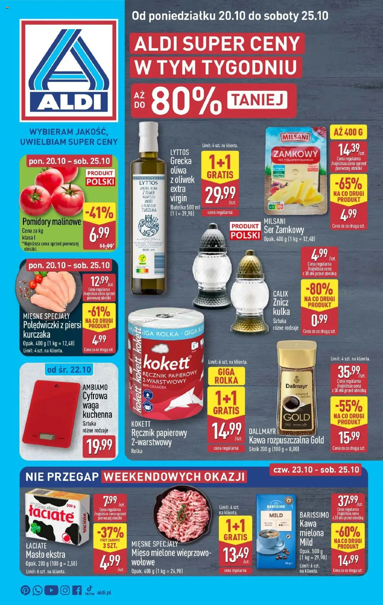 Aldi Gazetka - strona 1- ważny od 20.10.2025