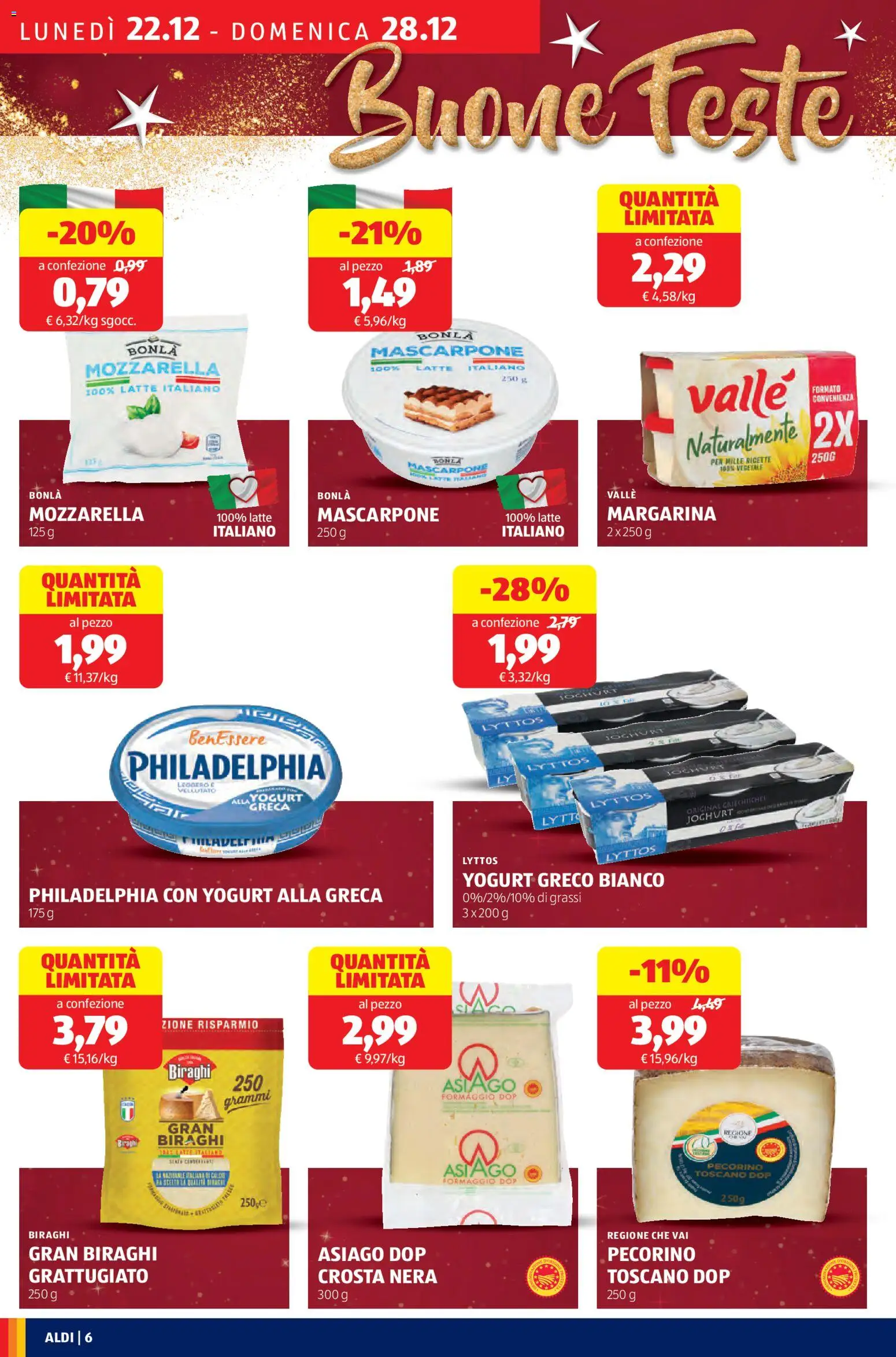 Volantino Aldi	 - pagina 6 - valido dal 22/12/2025