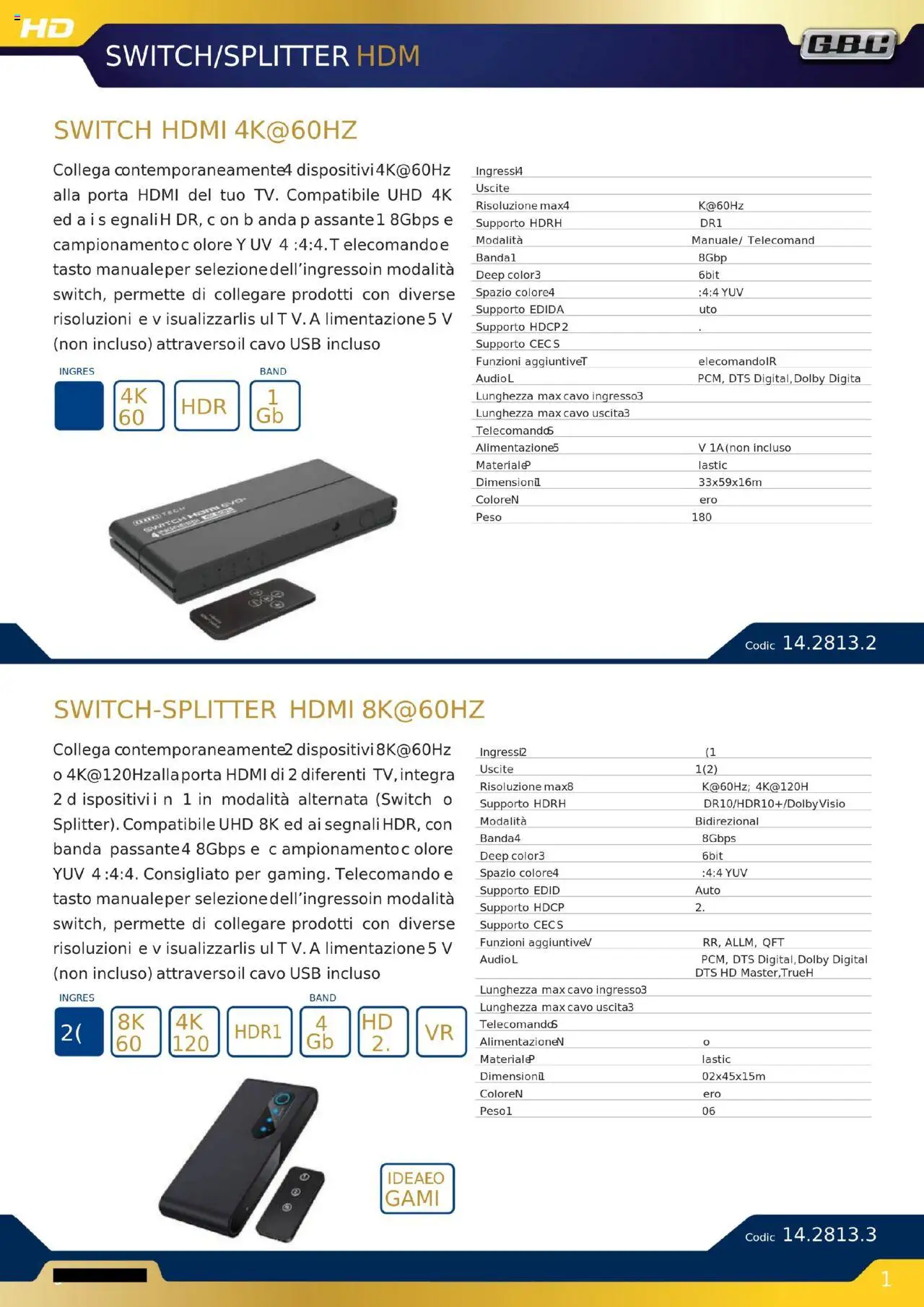 GBC Audio Video catalogo - pagina 15 - valido dal 16/10/2025