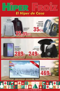 Vista previa del folleto Froiz - Folleto Hiper válido desde 25/11/2025