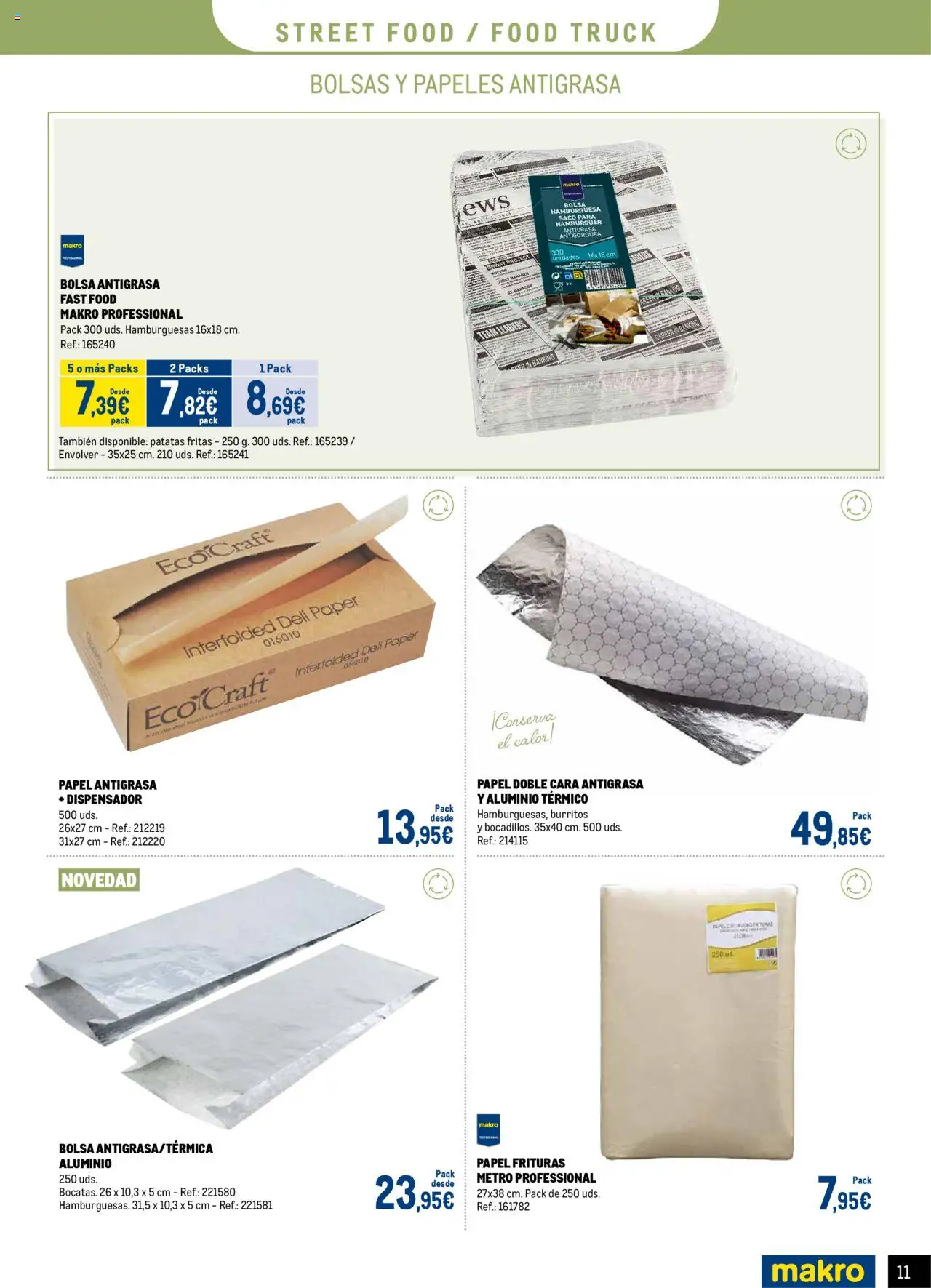 Makro - Catalogo Desechables Take Away Centro - Página de 11 - Válido desde 07/07/2025